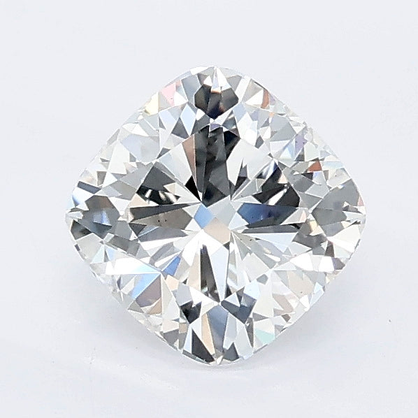 1.10 carat cushion lab grown diamond E color VS1 clarity