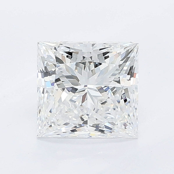 1.09 carat princess lab grown diamond D color VVS2 clarity