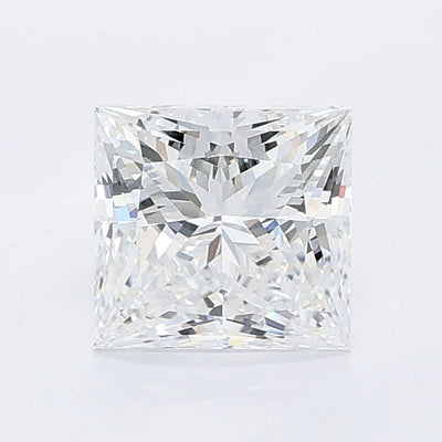 1.09 carat princess lab grown diamond D color VVS2 clarity