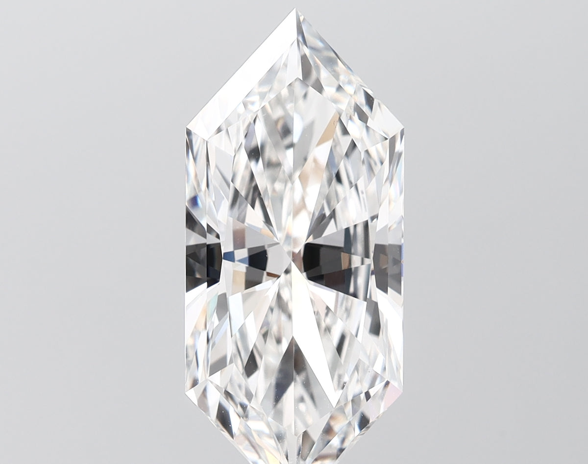 5.07 carat dutch marquise lab grown diamond F color VVS2 clarity