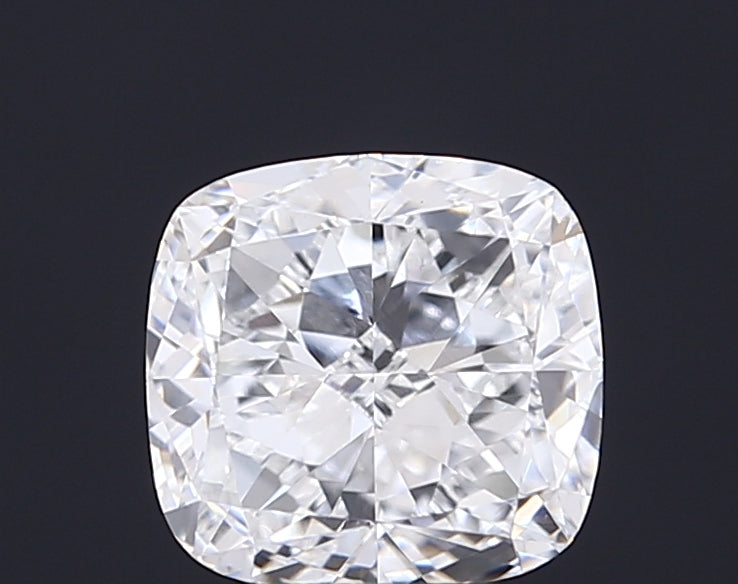 3.01 carat cushion lab grown diamond E color VS1 clarity