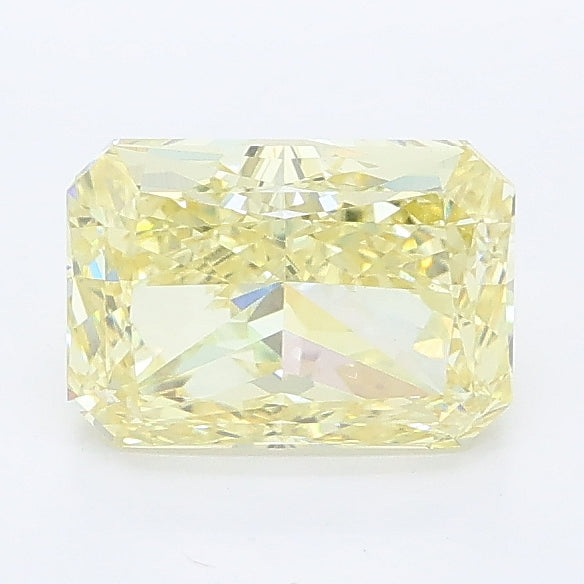 1.34 carat fancy intense yellow radiant lab grown diamond VVS2 clarity