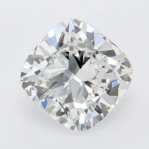 1.26 carat cushion lab grown diamond E color VVS2 clarity