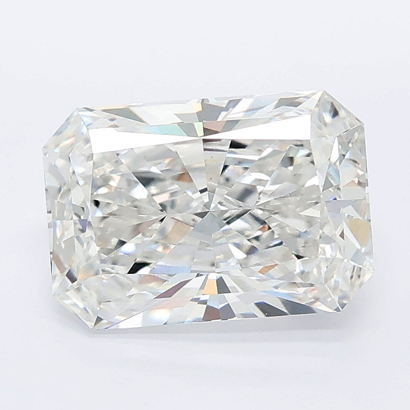 2.78 carat radiant lab grown diamond E color VS1 clarity