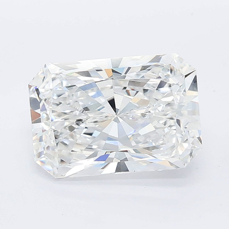 2.05 carat radiant lab grown diamond D color VS1 clarity