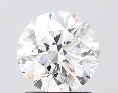 1.52 carat round lab grown diamond E color VS2 clarity