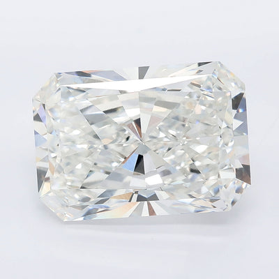 7.25 carat radiant lab grown diamond F color VVS2 clarity