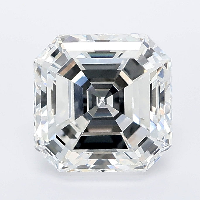 2.50 carat asscher lab grown diamond E color VS1 clarity