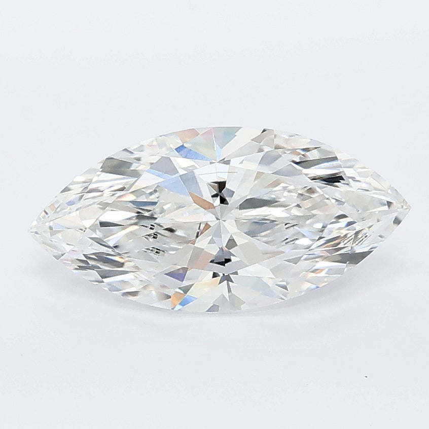 1.55 carat marquise lab grown diamond E color VS1 clarity