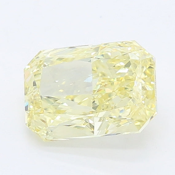1.16 carat fancy yellow radiant lab grown diamond VVS2 clarity