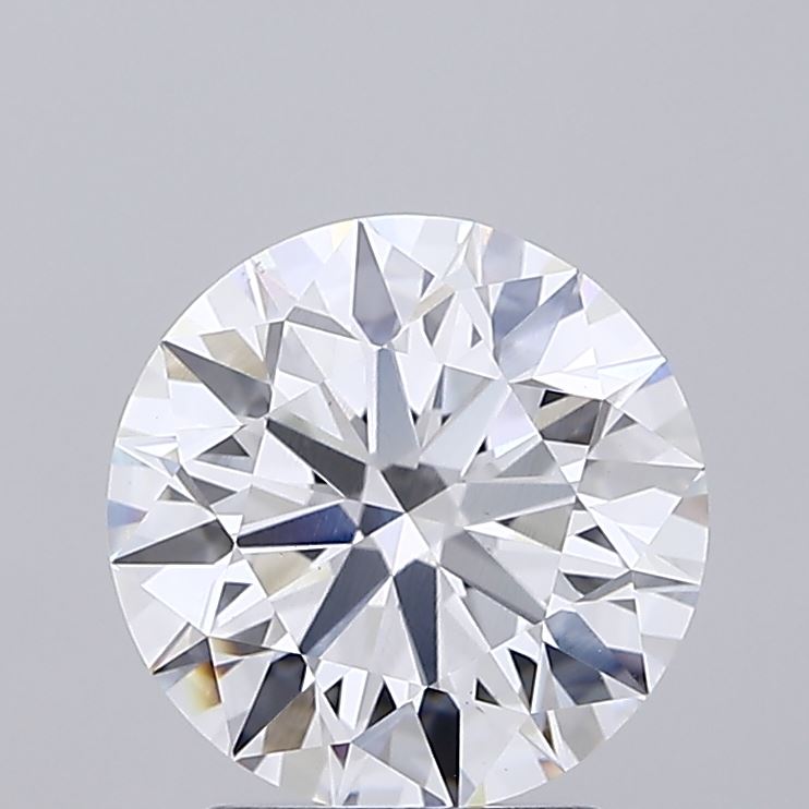 2.54 carat round lab grown diamond D color VS1 clarity