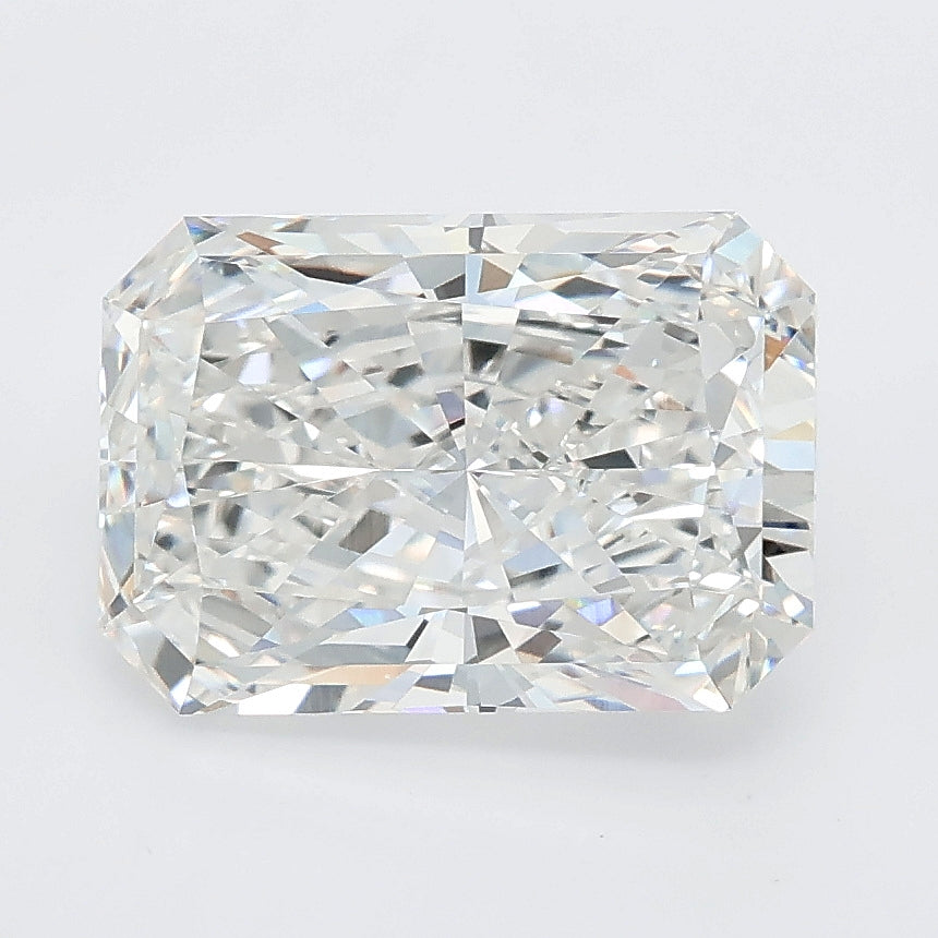 3.27 carat radiant lab grown diamond E color VVS2 clarity