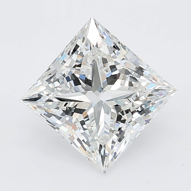1.59 carat princess lab grown diamond D color VVS2 clarity