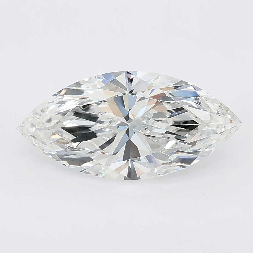 1.53 carat marquise lab grown diamond E color VVS2 clarity