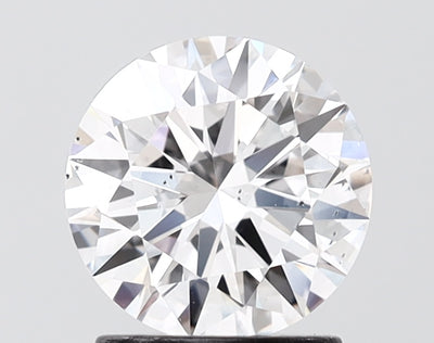 1.50 carat round lab grown diamond E color VS2 clarity