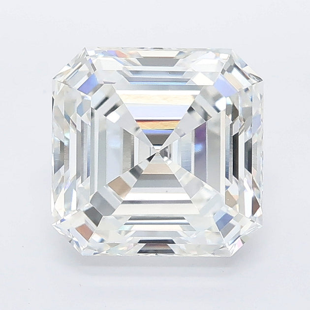 3.03 carat asscher lab grown diamond D color VVS2 clarity