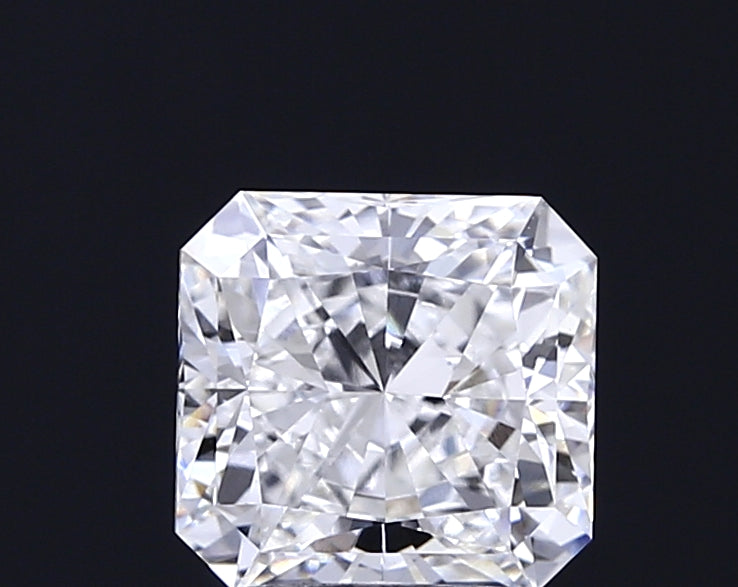 2.04 carat radiant lab grown diamond E color VVS1 clarity