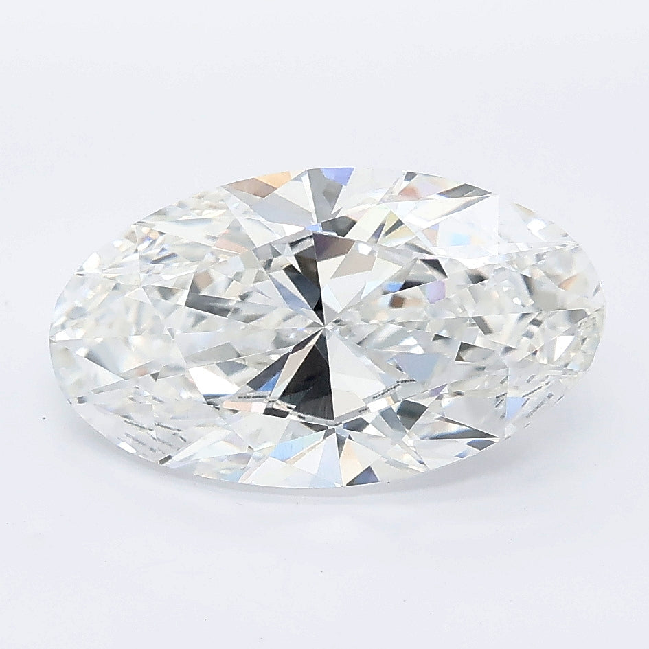 3.01 carat moval lab grown diamond E color VS1 clarity