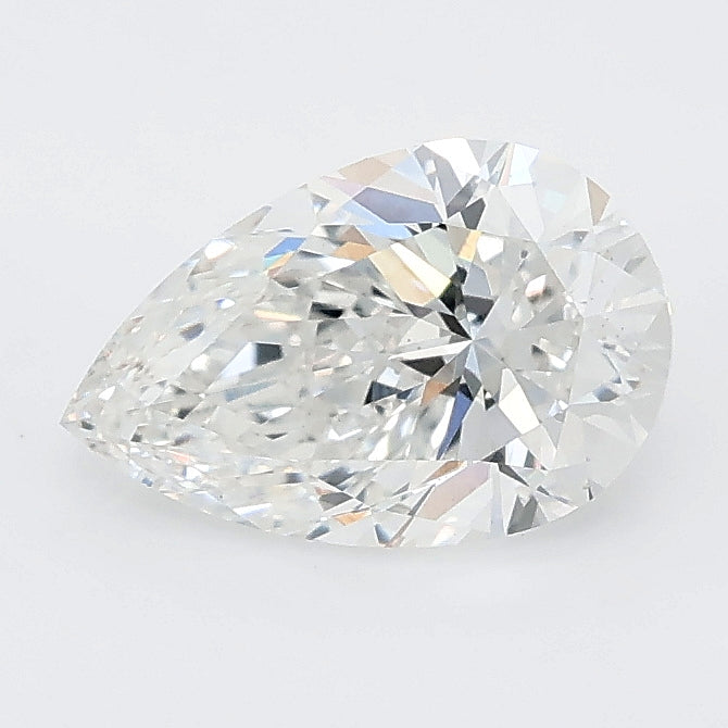 1.27 carat pear lab grown diamond E color VS1 clarity