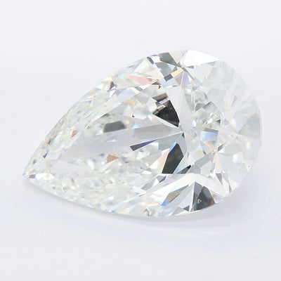 9.03 carat pear lab grown diamond E color VVS2 clarity