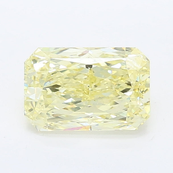 1.10 carat fancy intense yellow radiant lab grown diamond VS1 clarity