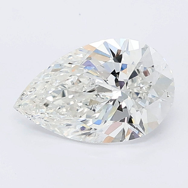 1.01 carat pear lab grown diamond E color VS1 clarity