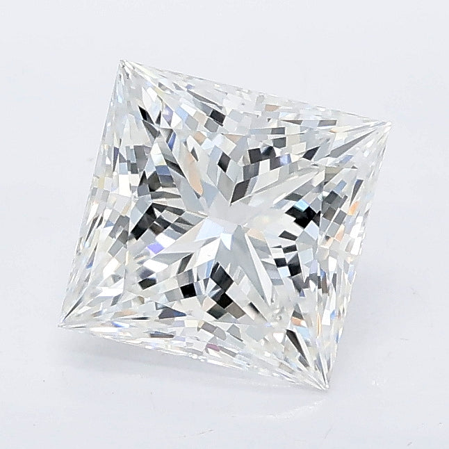 1.60 carat princess lab grown diamond E color VS1 clarity