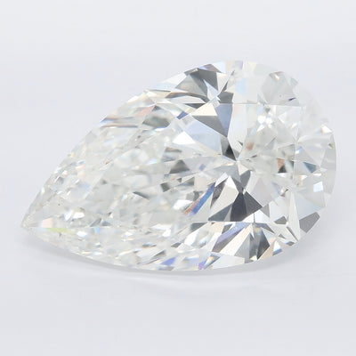 13.03 carat pear lab grown diamond F color VS1 clarity