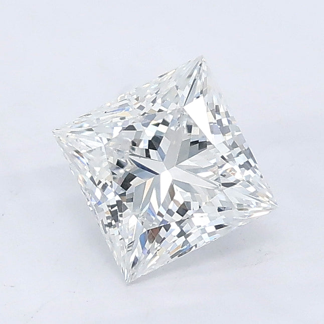 1.04 carat princess lab grown diamond D color VS1 clarity