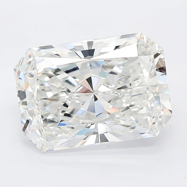 2.76 carat radiant lab grown diamond E color VS1 clarity