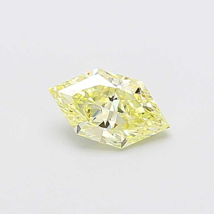 1.03 carat fancy yellow dutch marquise lab grown diamond VVS2 clarity