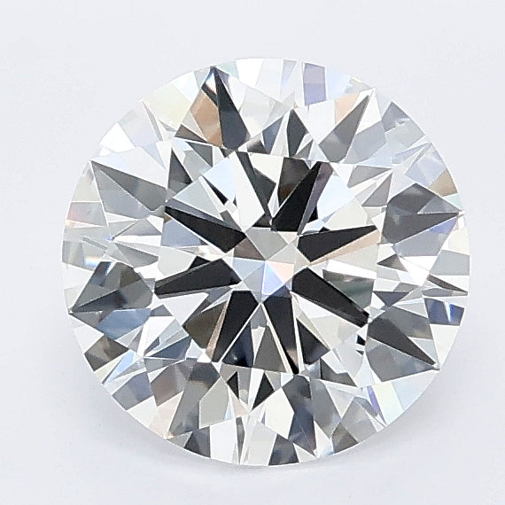 1.52 carat round lab grown diamond D color VVS2 clarity