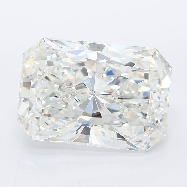 7.28 carat radiant lab grown diamond F color VS1 clarity