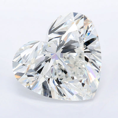 8.07 carat heart lab grown diamond F color VVS2 clarity