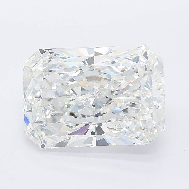 2.52 carat radiant lab grown diamond E color VVS2 clarity