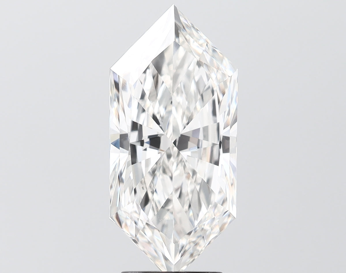 4.01 carat dutch marquise lab grown diamond F color VVS2 clarity