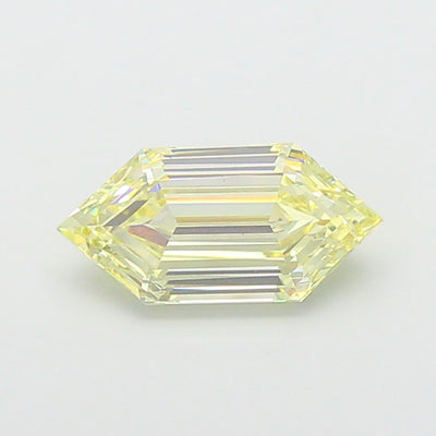 3.01 carat fancy light yellow dutch marquise lab grown diamond VS1 clarity