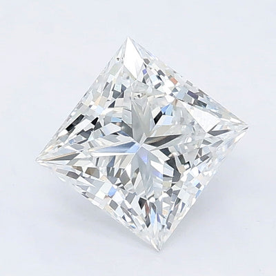1.04 carat princess lab grown diamond D color VVS2 clarity