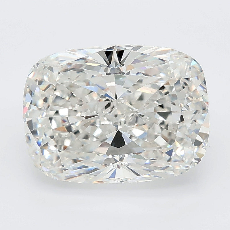 3.58 carat cushion lab grown diamond F color VVS2 clarity
