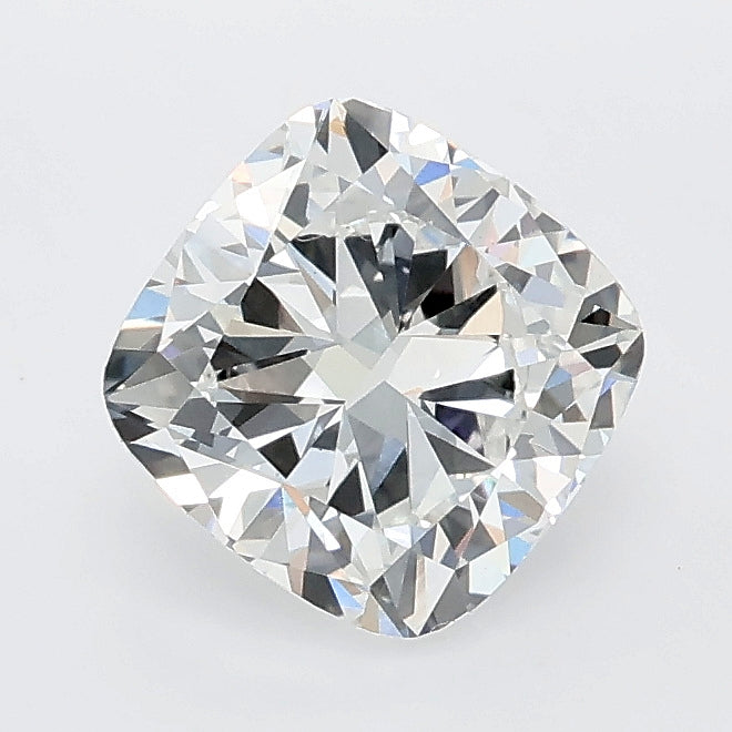 1.59 carat cushion lab grown diamond E color VVS2 clarity