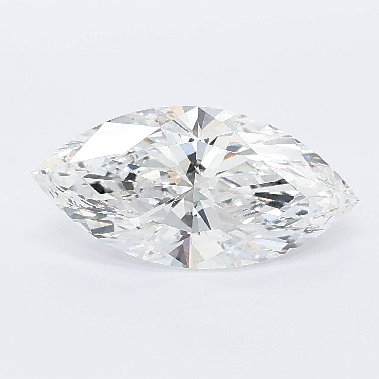 1.02 carat marquise lab grown diamond D color VVS2 clarity