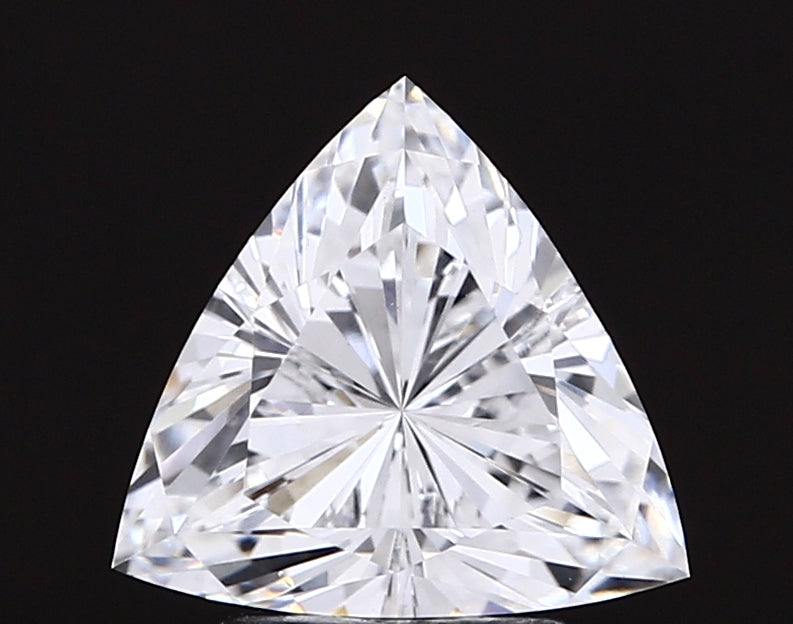 2.07 carat triangular brilliant lab grown diamond D color VVS2 clarity