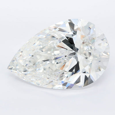 13.04 carat pear lab grown diamond E color VVS2 clarity