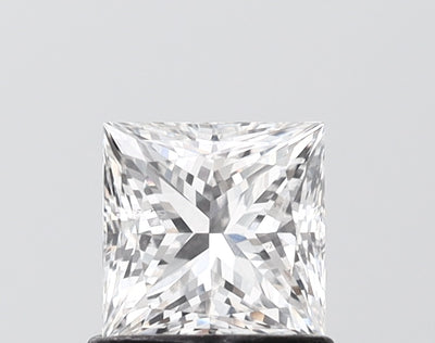 1.00 carat princess lab grown diamond F color VS2 clarity