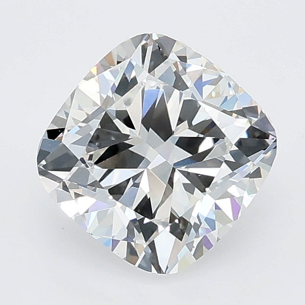 1.76 carat cushion lab grown diamond D color VVS2 clarity