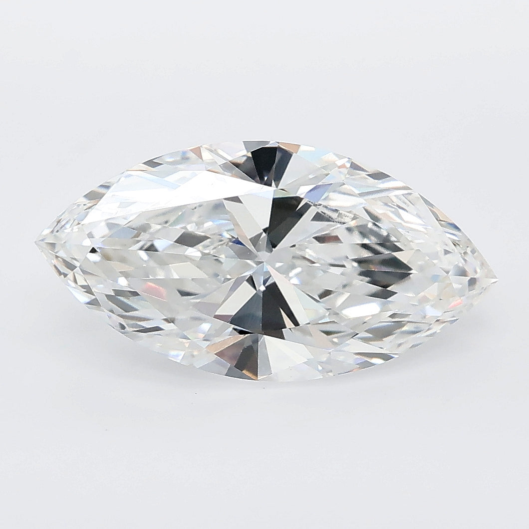 3.00 carat marquise lab grown diamond E color VS1 clarity