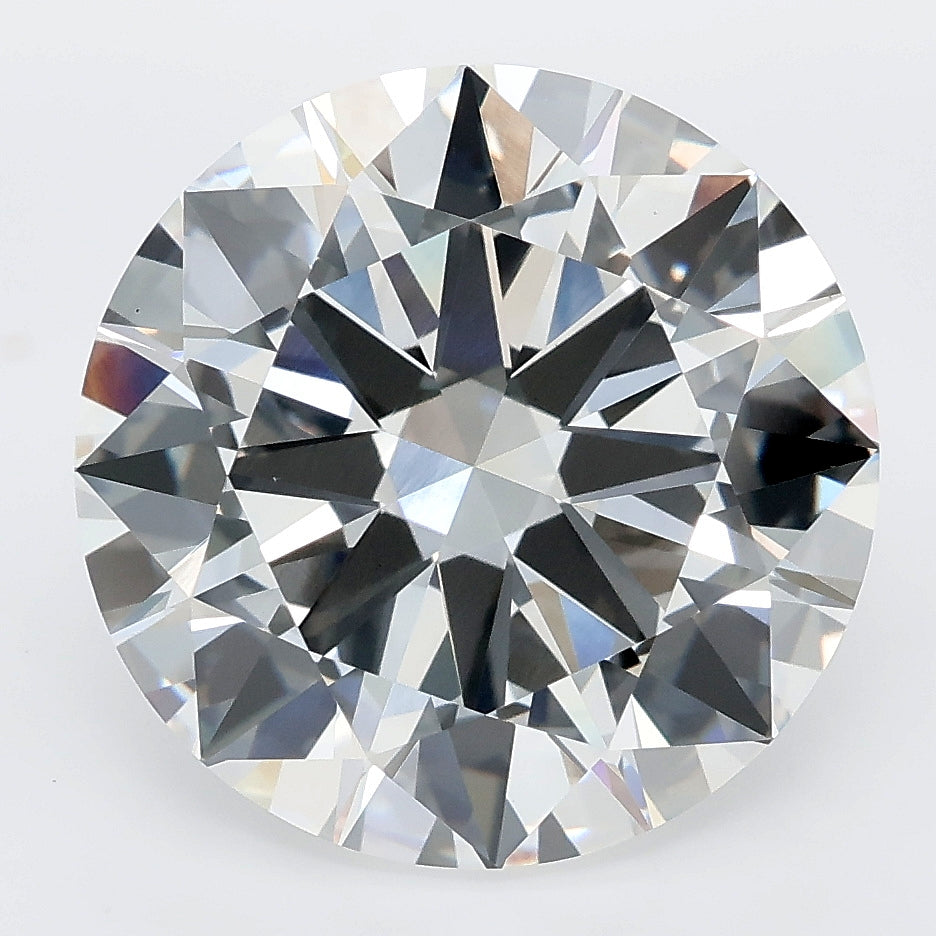 8.02 carat round lab grown diamond F color VS1 clarity