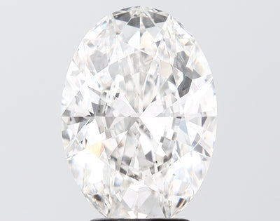 4.01 carat oval lab grown diamond F color VS2 clarity