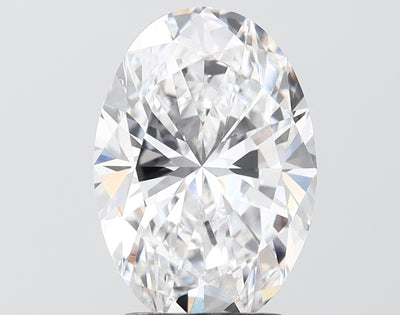 3.00 carat oval lab grown diamond E color VS2 clarity