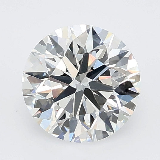 1.02 carat round lab grown diamond E color VVS2 clarity